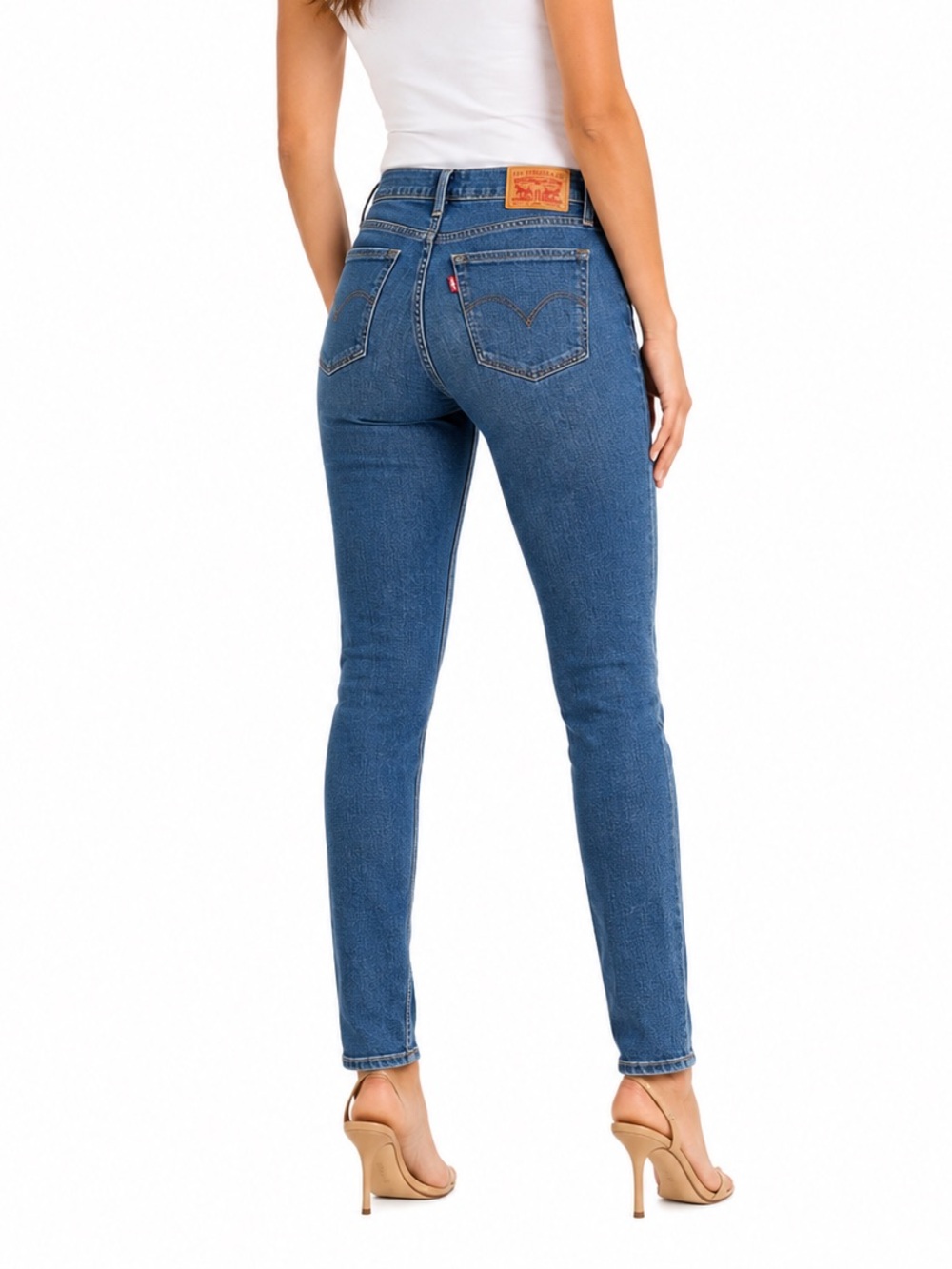 Levi’s 311 Shaping Skinny Jeans Women’s Size 26 x 28 Medium Wash Stretch Denim